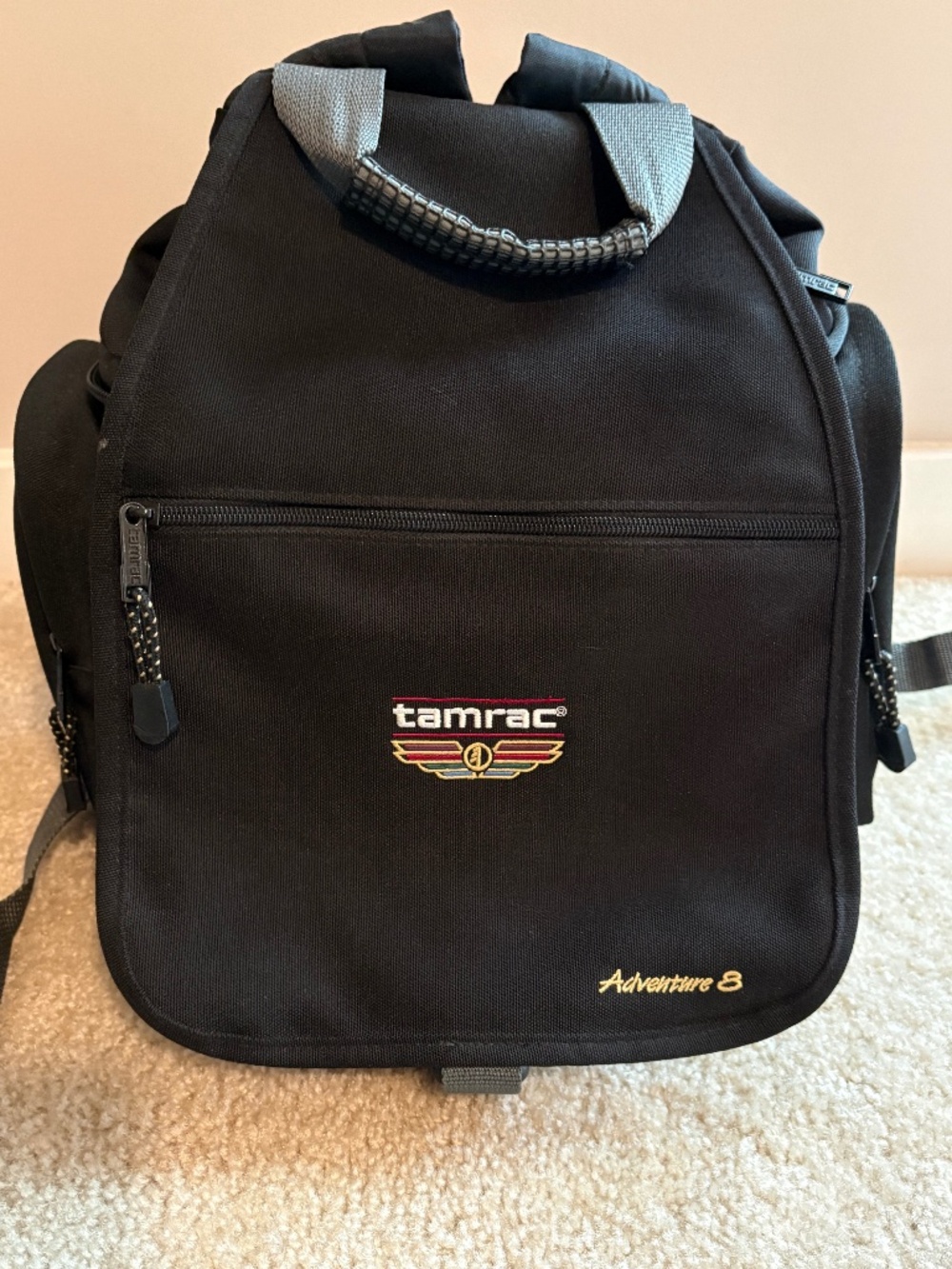 Tamrac Adventure 8 Black Camera Backpack Bag